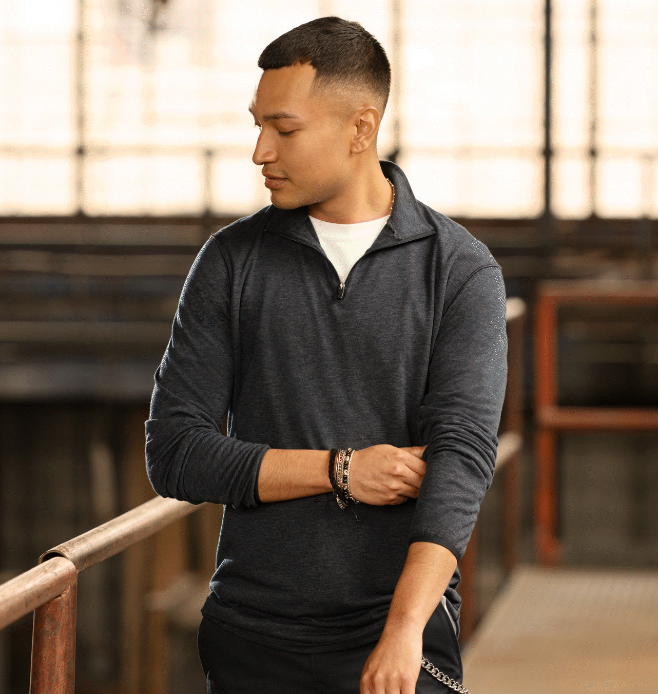 ProTect Merino Blend Quarter Zip
