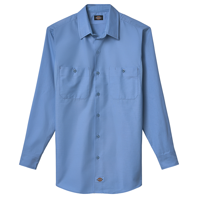 Men’s Industrial WorkTech Ventilated Work Shirt With Cooling Mesh